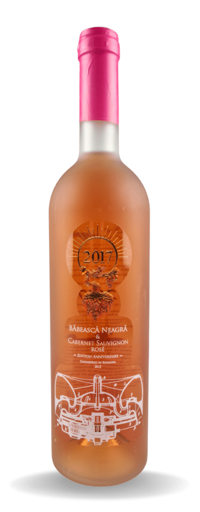 Vin Babeasca Neagra + Cabernet Sauvignon Rose, sec, EDITIE ANIVERSARA