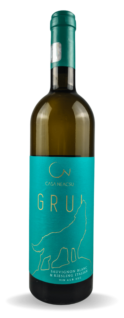 Vin Sauvignon Blanc + Riesling Italian, Alb Sec, GRUI